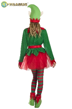 ELFETTA DI BABBO NATALE DONNA